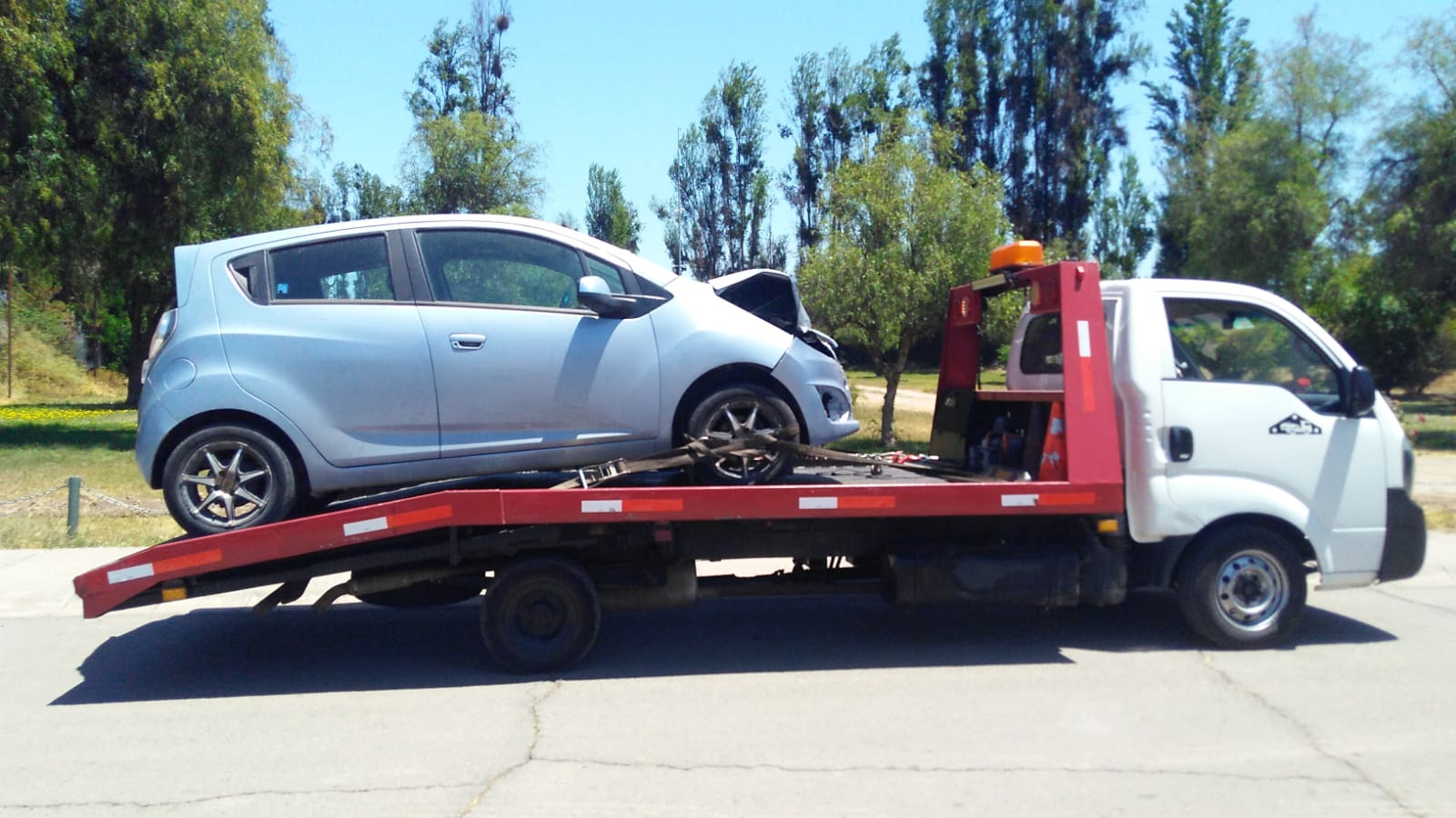Grua en Quinta Normal, Santiago - Grúas Fuentes RM