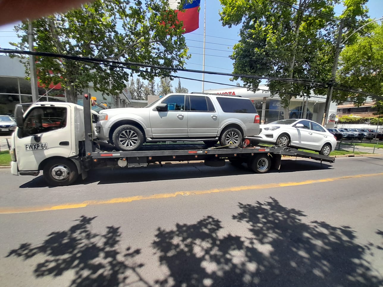 Grua en Quinta Normal, Santiago - Grúas Fuentes RM